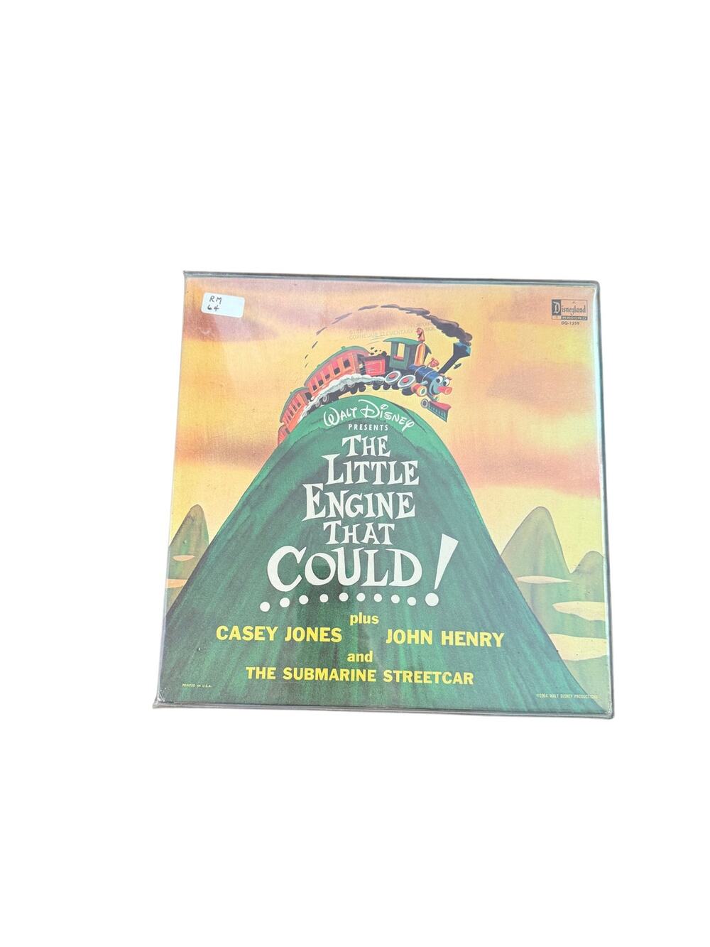 Vintage Disneyland The Little Engine That Could LP DQ-1259 A2/B2 Story Record